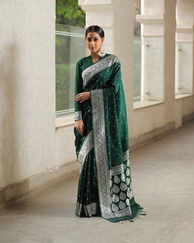 SF 594 By Shubh Designer Lichi Silk Saewws Wholesalers In Delhi